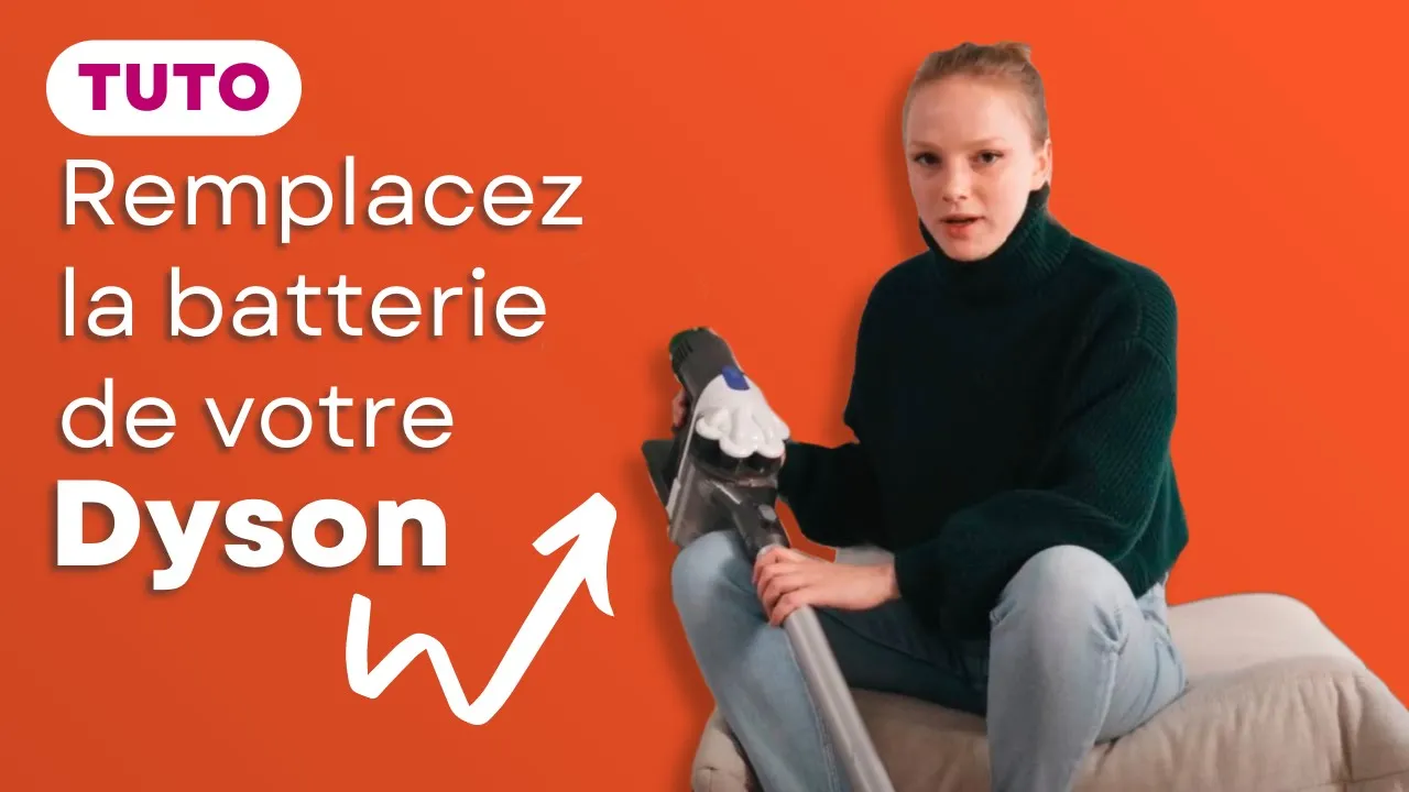 TUTO : BATTERIE de votre ASPIRATEUR-balais DYSON à PLAT ? Remplacez-là ! ⚡